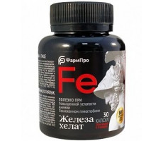 ХЕЛАТНЫЙ КОМПЛЕКС ЖЕЛЕЗА 446МГ. №30 КАПС.