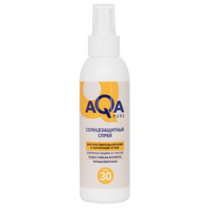 АКВА ПЮР СПРЕЙ СОЛНЦЕЗАЩ. SPF30 150МЛ. [AQA PURE]