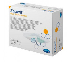 ХАРТМАНН ЦЕТУВИТ ПЛЮС СИЛИКОН ПОВЯЗКА СТЕР. 12,5Х12,5СМ №10 [HARTMANN ZETUVIT]