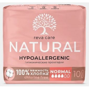 РЕВА КЕА ПРОКЛАДКИ НОРМАЛ Б/ЗАПАХА №10 [REVA CARE]