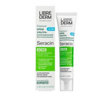 ЛИБРИДЕРМ СЕРАЦИН КРЕМ УЛЬТРАУСПОК. ВОССТАН. УХОД П/НЕСОВ. Д/ЖИРН. КОЖИ С АКНЕ 40МЛ. [LIBREDERM]