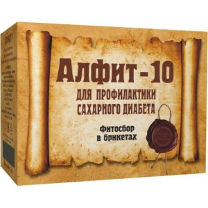 АЛФИТ-10 СБОР Д/ПРОФ. И ЛЕЧЕНИЯ ДИАБЕТА 2Г. №30Х2 (120Г.)