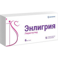 ЭНЛИГРИЯ 6МГ/МЛ. 3МЛ. №5 Р-Р Д/П/К ШПРИЦ-РУЧКА