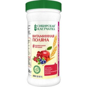 СИБИРСКАЯ КЛЕТЧАТКА ВИТАМИННАЯ ПОЛЯНА 280Г. СИБИРСКАЯ КЛЕТЧАТКА ВИТАМИННАЯ ПОЛЯНА 280Г.