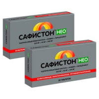 САФИСТОН НЕО 320МГ.+40МГ.+240МГ. №20 ТАБ. /АТОЛЛ/ОЗОН/