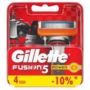 ЖИЛЛЕТ КАССЕТЫ ФЬЮЖН ПАУВЕР №4 [GILLETTE]