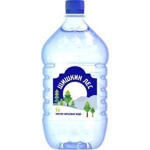 ШИШКИН ЛЕС ВОДА 1Л. Н/ГАЗ. ПЭТ.